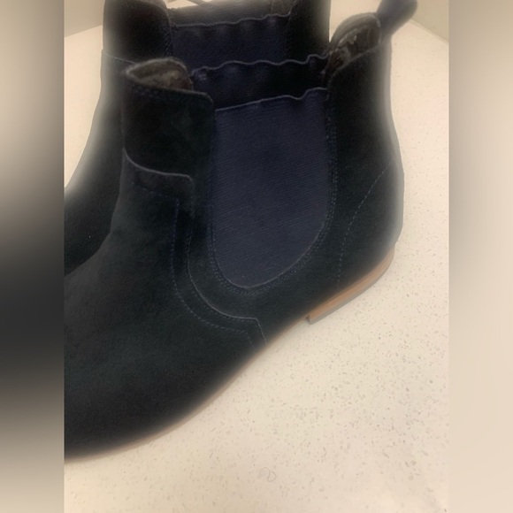 Men’s‎ RAIL Navy Blue Suede Chelsea Slip-on Boots Shoes 43 10 US - Picture 3 of 9